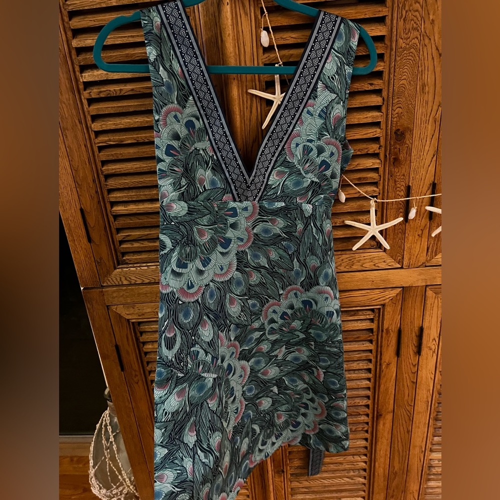 H&M peacock dress size 6